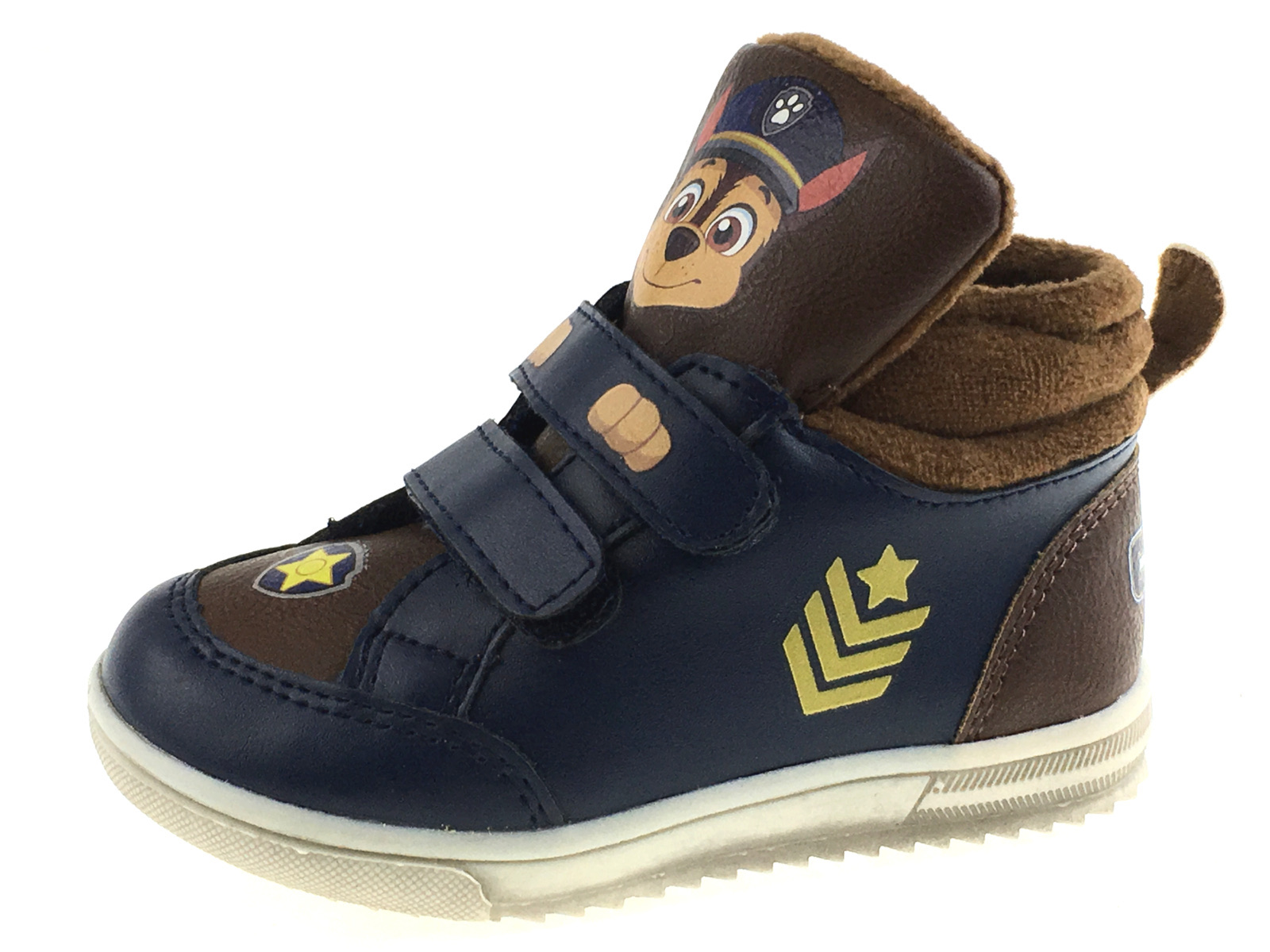 fur lined high top trainers